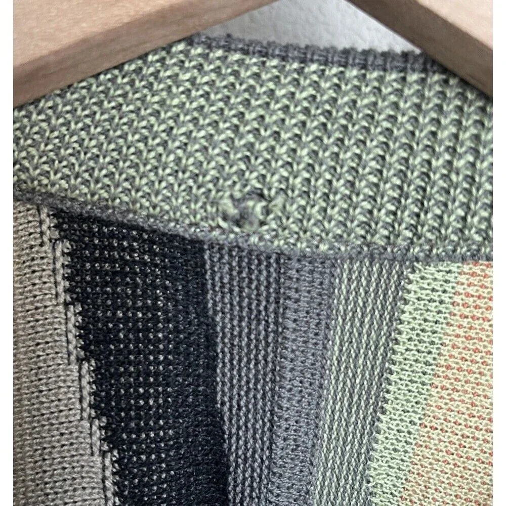 Carlo Colucci Men's 54 Multicolor Cotton Blend Sweater